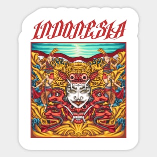 indonesia culture Sticker